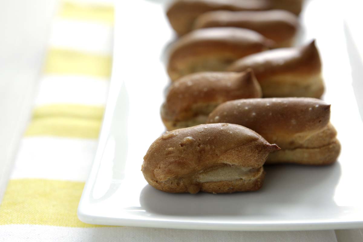 Mini-Mokka-Eclairs