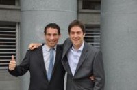 Sven Rizzotti and Pius Kobler von milKit