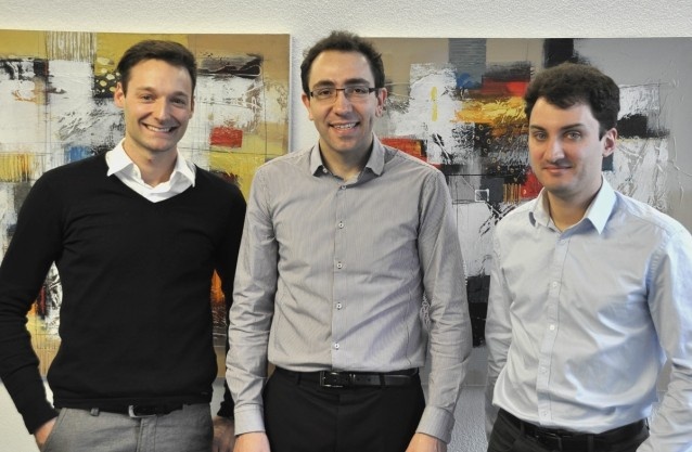 Martin Ostermaier (m.): «Dank Venture Kick haben wir unser Netzwerk zu Investoren erweitert.»